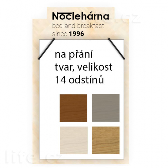 Jídelní lístek GUMMY - na přání