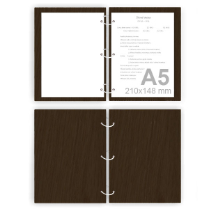 BOOK A5, MOON, jídelní lístek, bez loga BOOK A5, MOON, jídelní lístek, bez loga