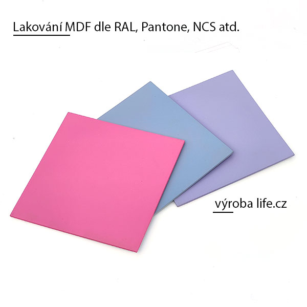 Lakování MDF