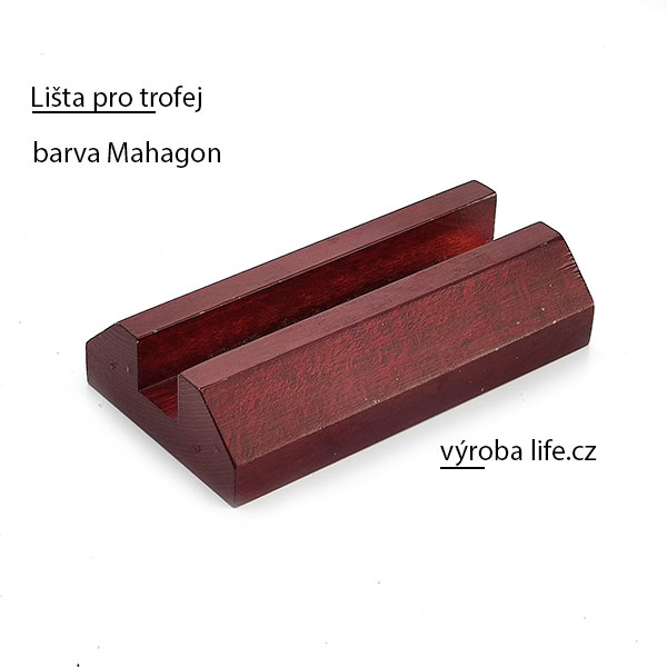 Mahagonový podstavec
