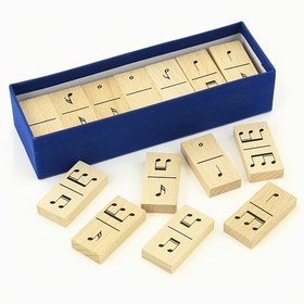 Malé domino NOTY v papírové krabičce